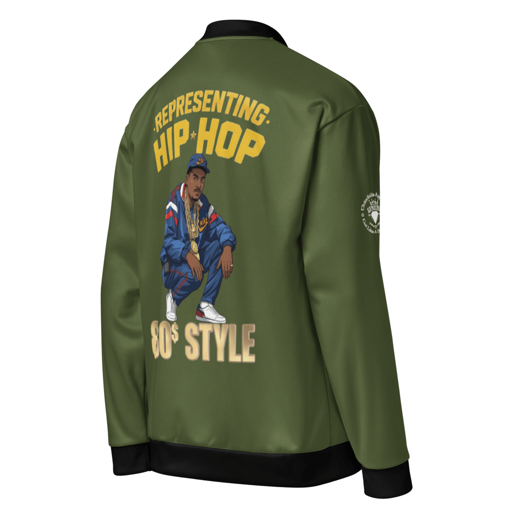 Representing Hip Hop Unisex Bomber Jacket - Chinchilla Choons