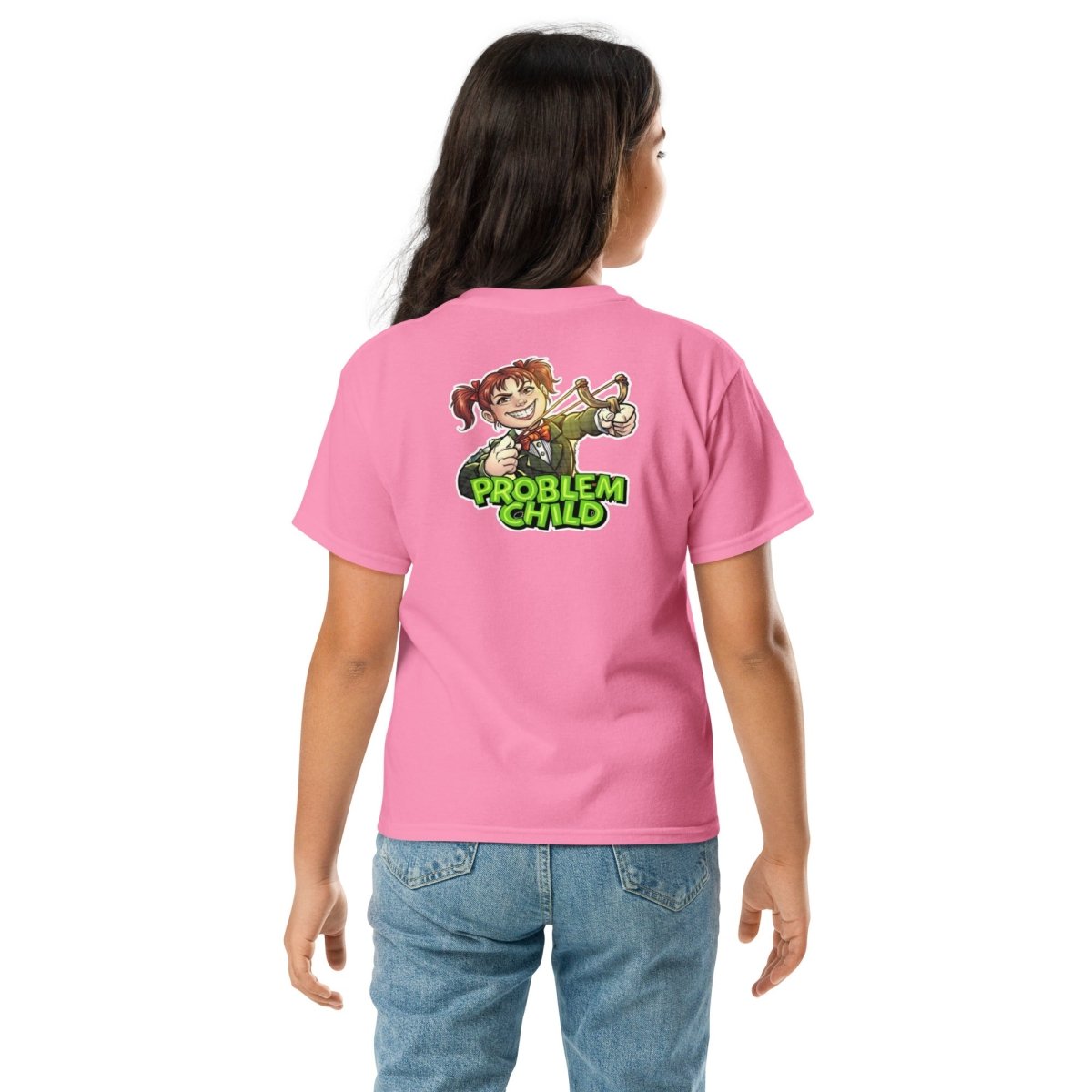 Problem Child (Girls) Classic Tee - Chinchilla Choons