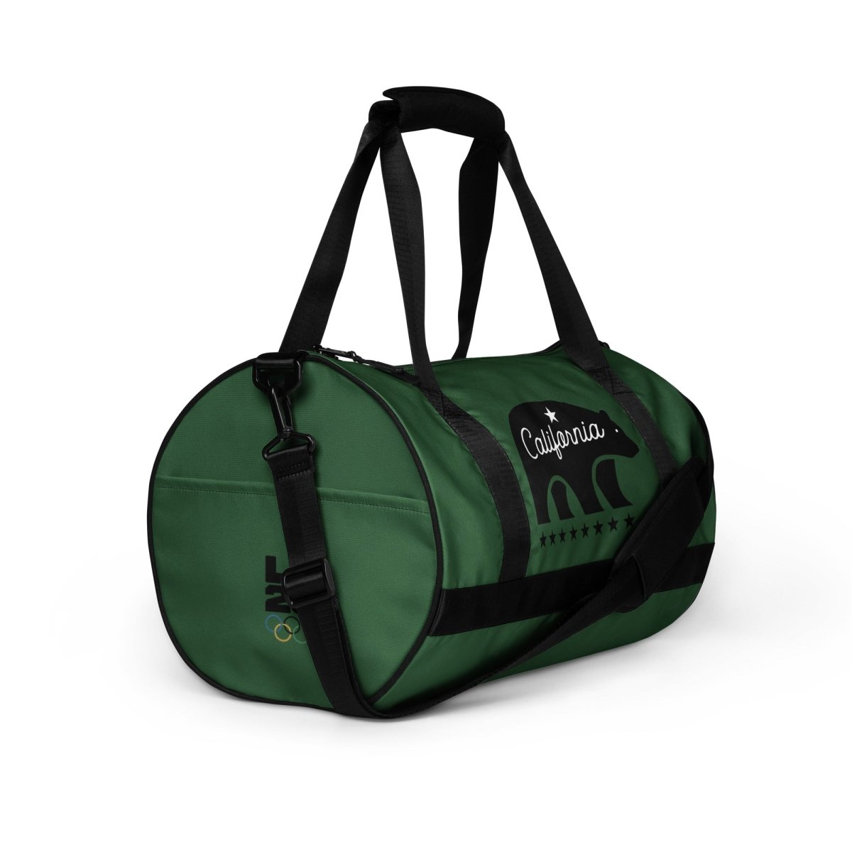 California Mascot Gym Bag (Green & Black) - Chinchilla Choons