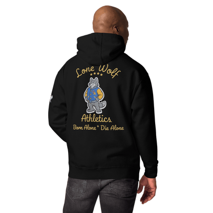 Lone Wolf Unisex Hoodie - Chinchilla Choons