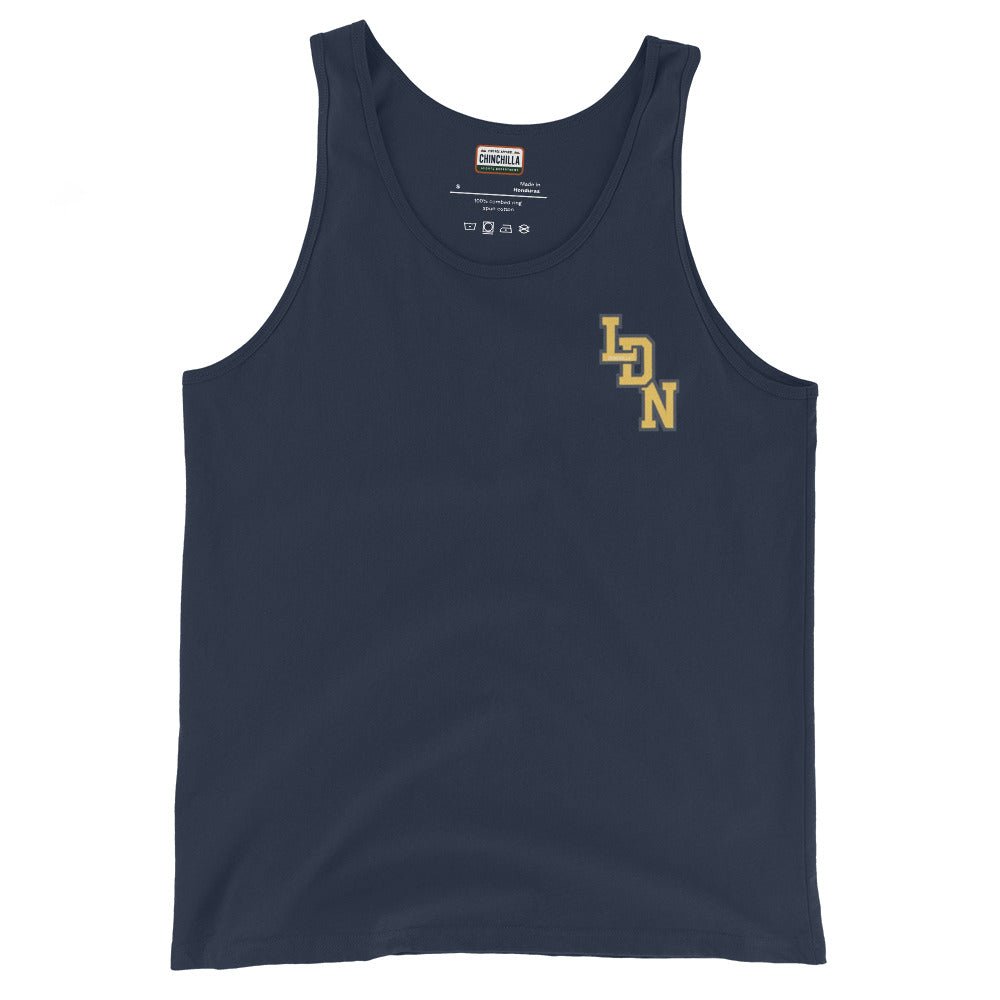 London Varsity Men's Tank Top - Chinchilla Choons