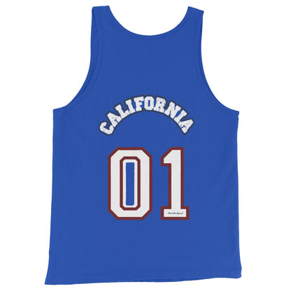 California Varsity Men's Tank Top - Chinchilla Choons