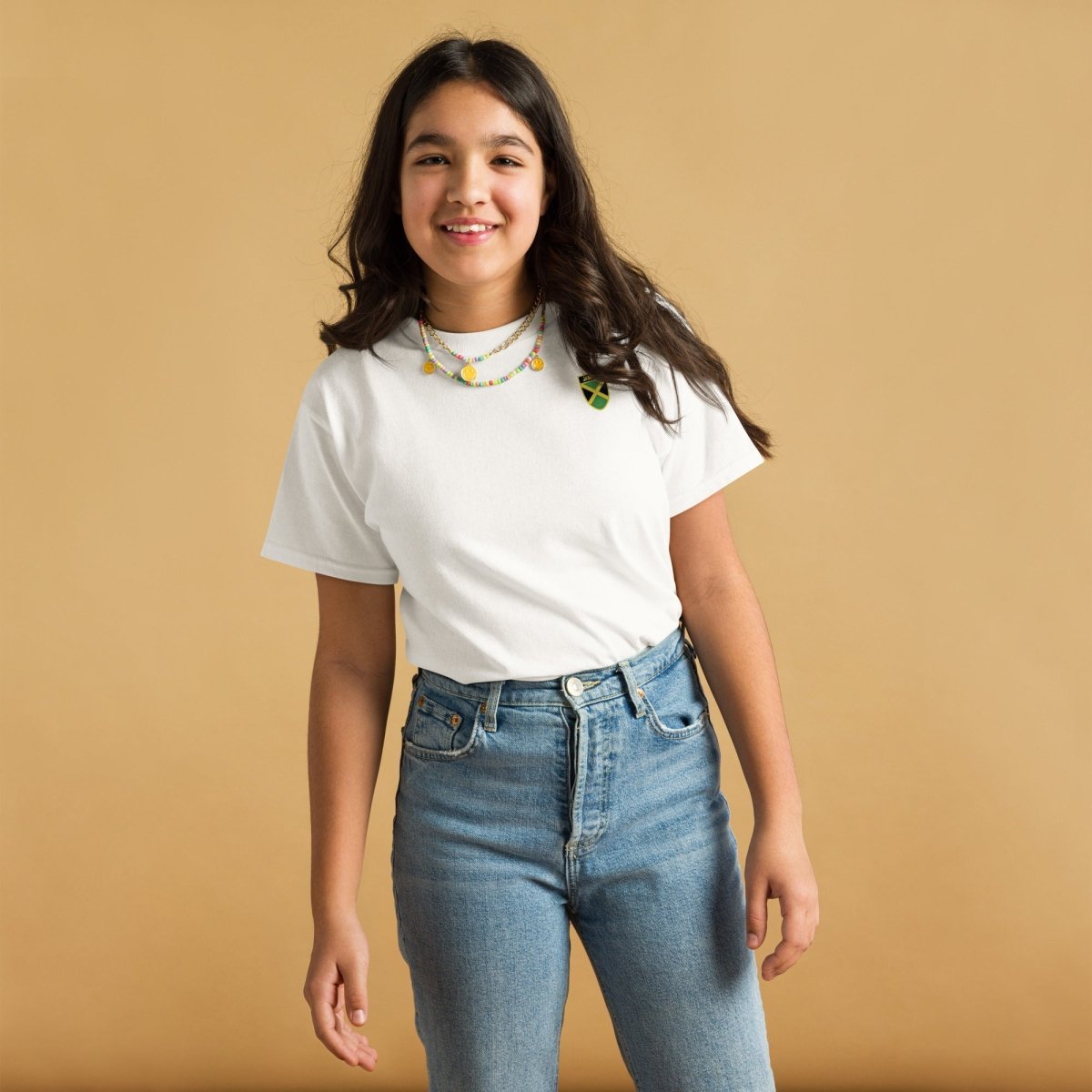 Jamaica Heritage Youth Classic Tees - Chinchilla Choons