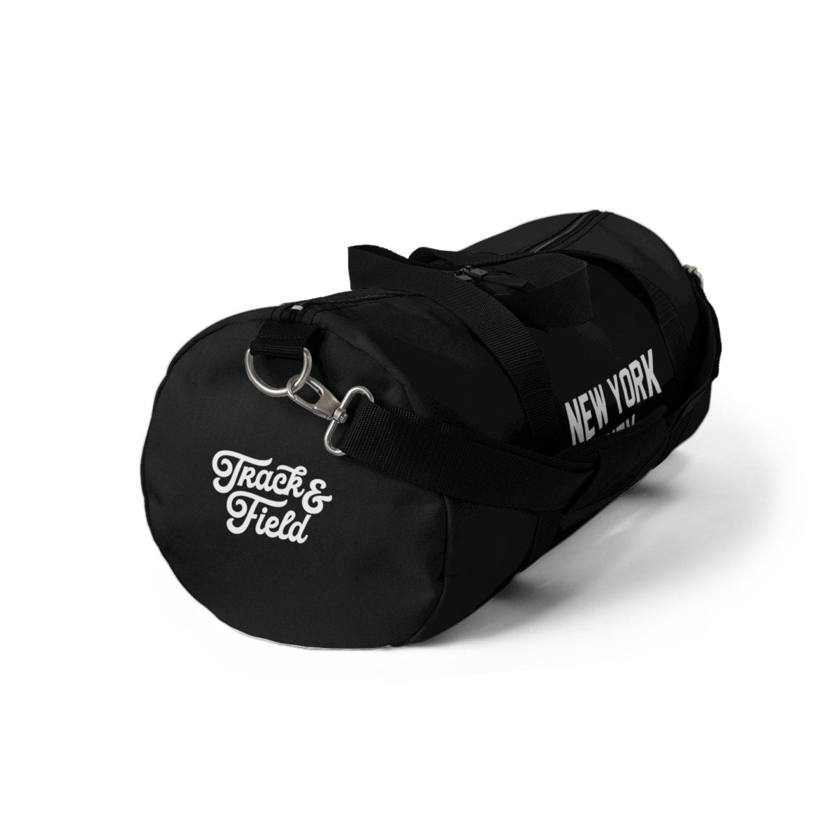 New York City Duffel Gym Bag, (Black) - Chinchilla Choons
