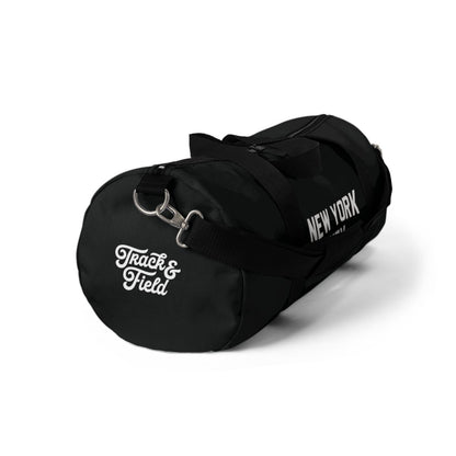 New York City Duffel Gym Bag, (Black) - Chinchilla Choons