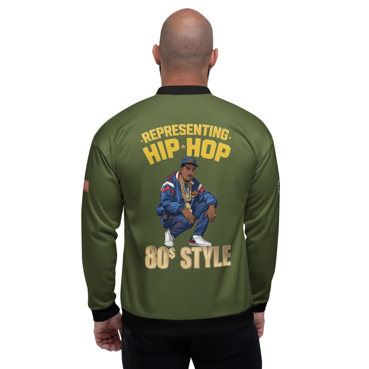 Representing Hip Hop Unisex Bomber Jacket - Chinchilla Choons