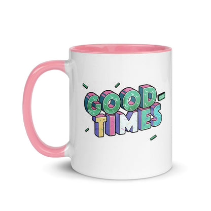 Good Times White Glossy Mug - Chinchilla Choons
