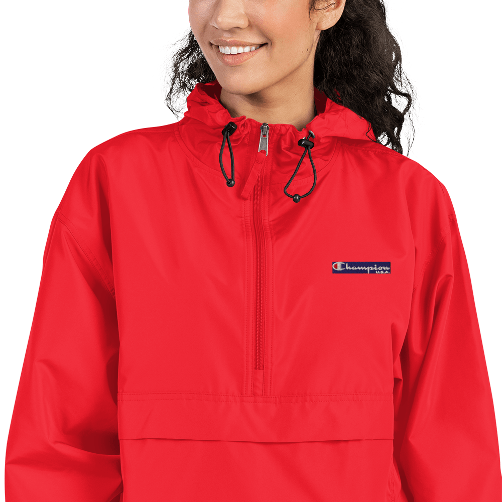 Champion Unisex Packable Anorak Jacket - Chinchilla Choons