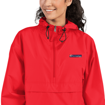 Champion Unisex Packable Anorak Jacket - Chinchilla Choons