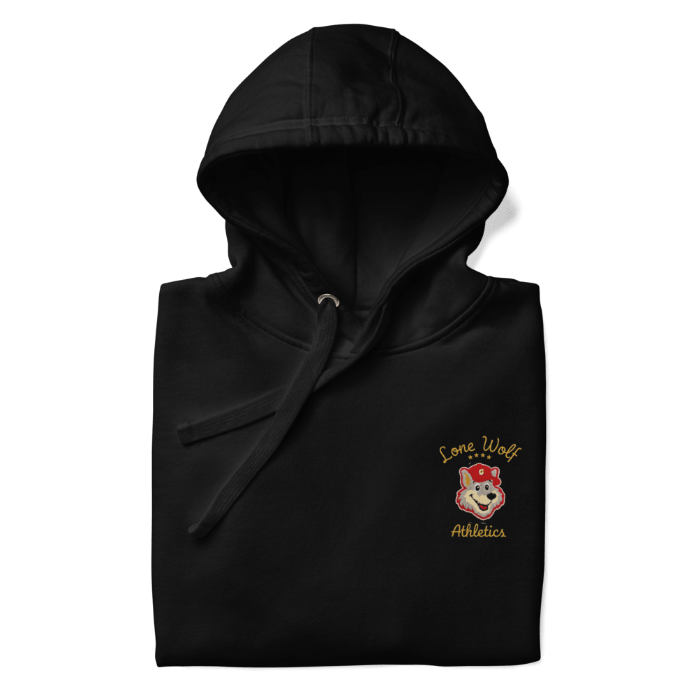 Lone Wolf Unisex Hoodie - Chinchilla Choons