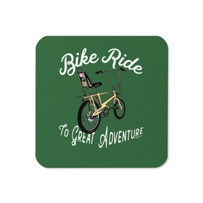 Chopper "75" Cork-Back Coaster - Chinchilla Choons