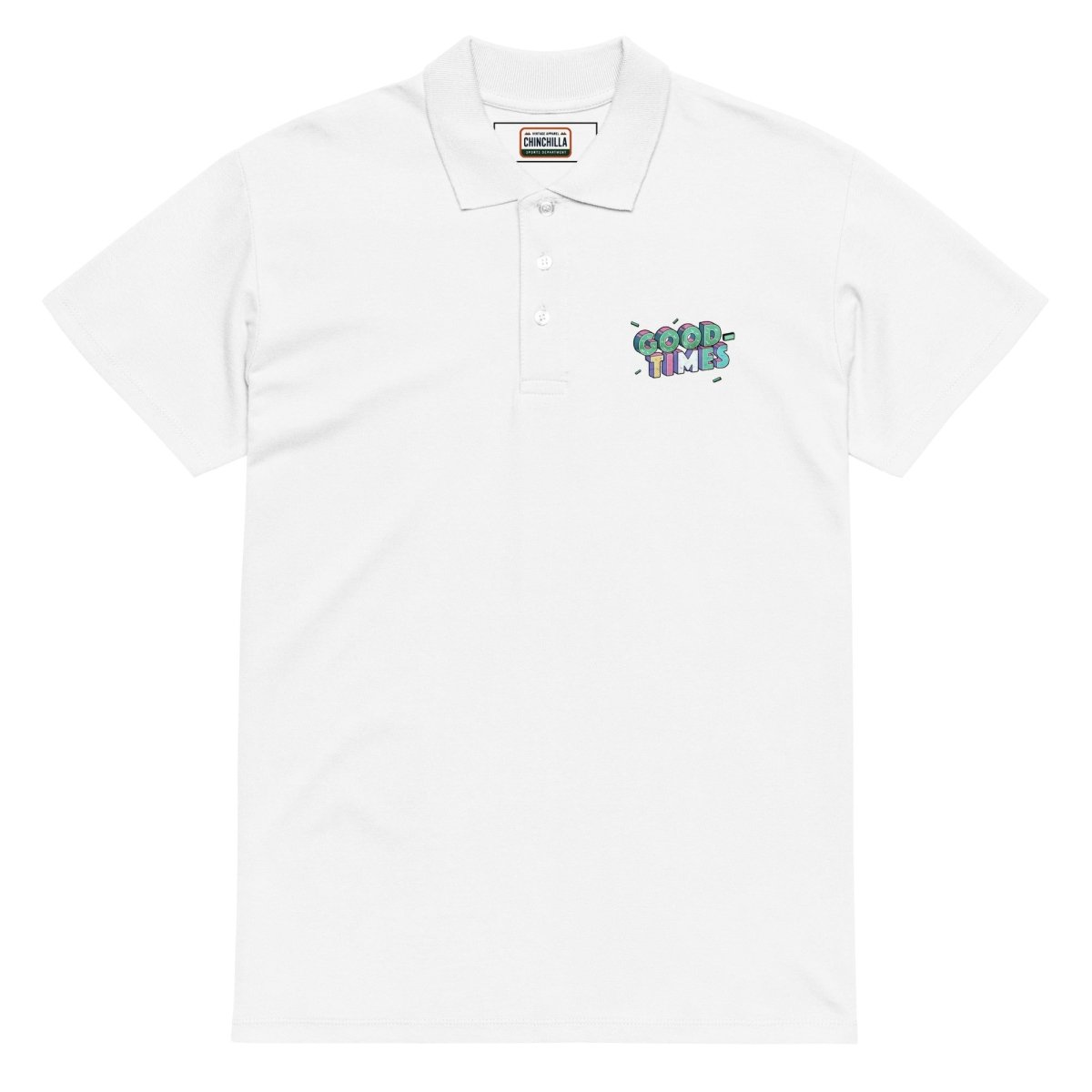 Good Times Premium Pique Polo Shirt - Chinchilla Choons