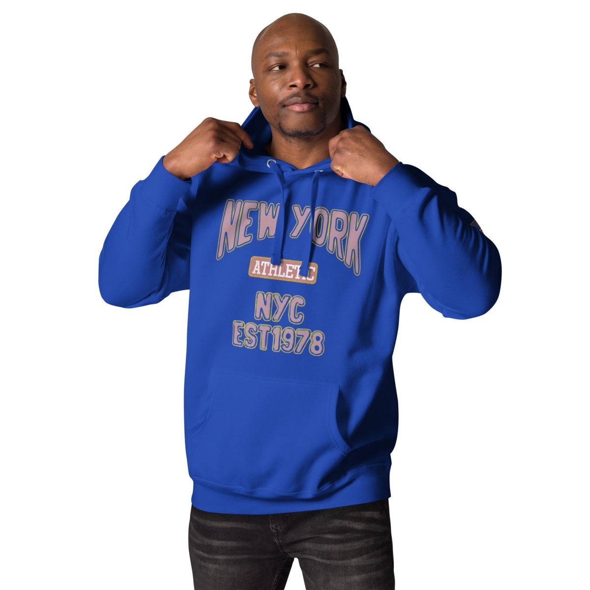 New York Athletic Premium Unisex Hoodie - Chinchilla Choons