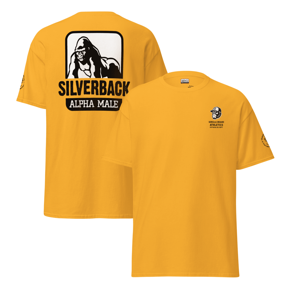 Silverback Mens Classic Tee (Light Colours) - Chinchilla Choons