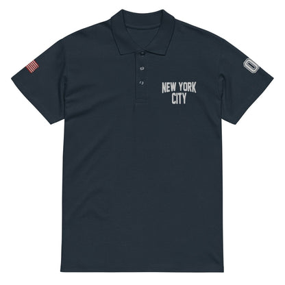 New York City Unisex Pique Polo Shirt - Chinchilla Choons