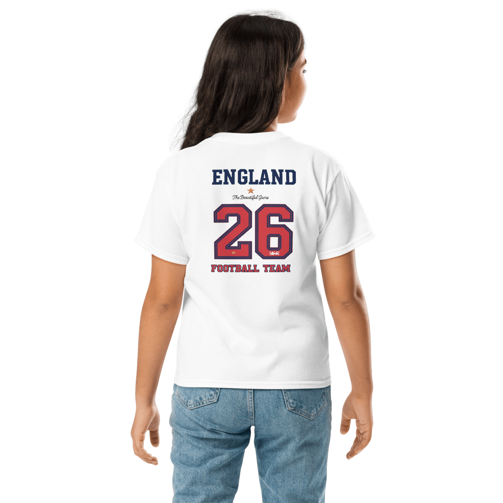 England World Cup 26 Youth Unisex Classic Tee - Chinchilla Choons