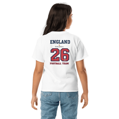 England World Cup 26 Youth Unisex Classic Tee - Chinchilla Choons