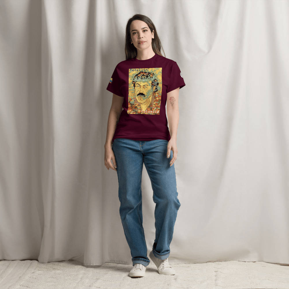 Pablo Escobar - Medellin Colombia Unisex Classic Tee - Chinchilla Choons