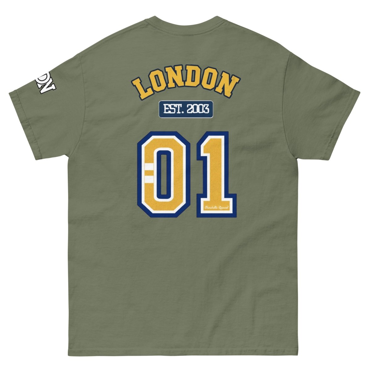 London Varsity Unisex Classic Tee - Chinchilla Choons