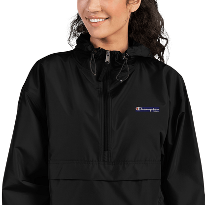 Champion Unisex Packable Anorak Jacket - Chinchilla Choons