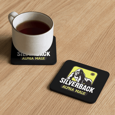 Silverback Cork - Back Coaster - Chinchilla Choons