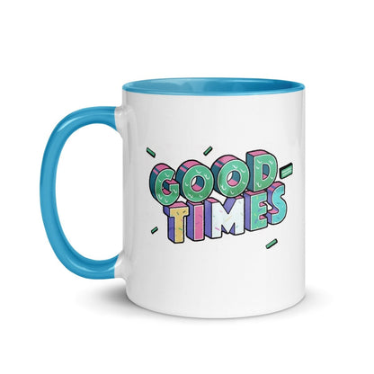 Good Times White Glossy Mug - Chinchilla Choons