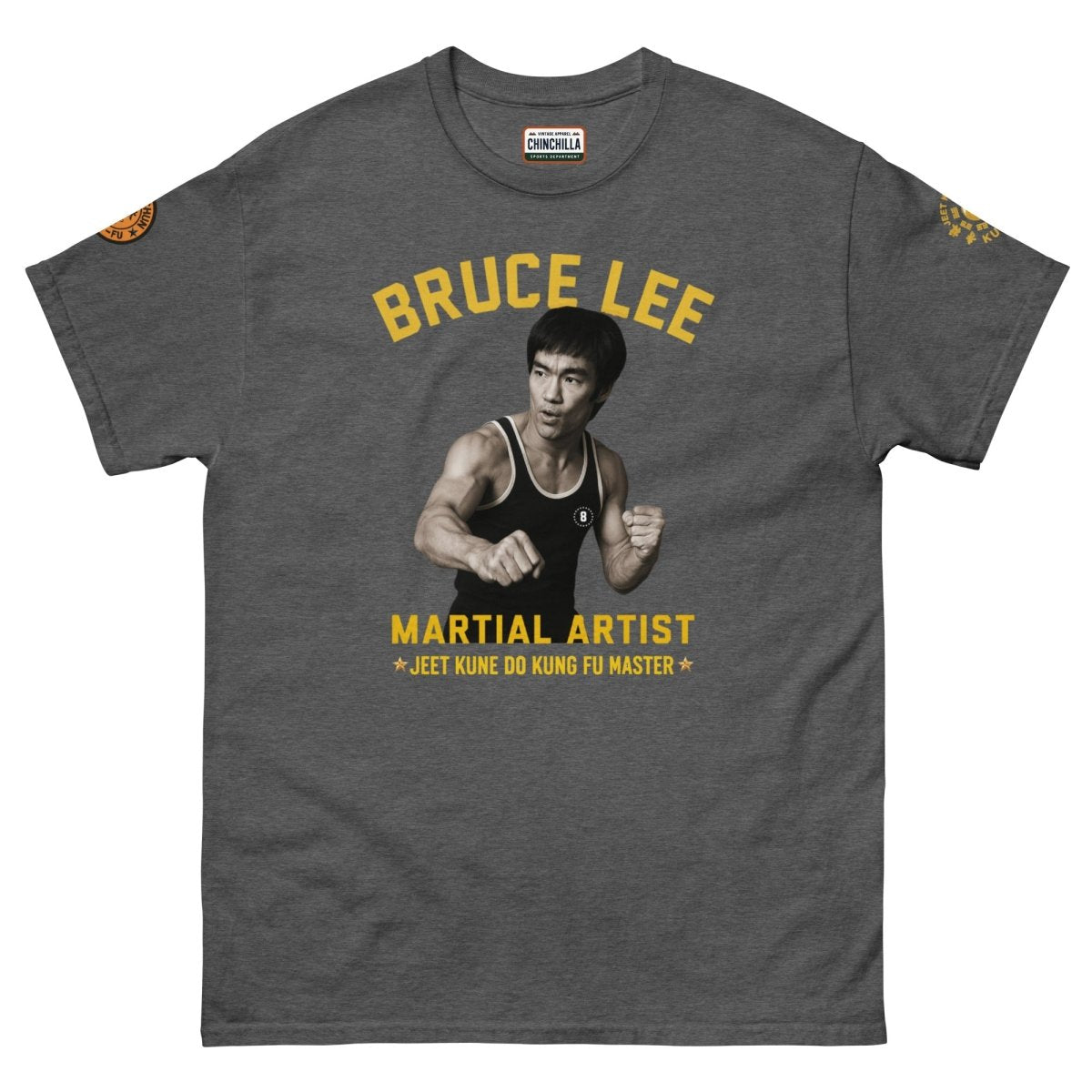 Bruce Lee Men's Classic Tee - Chinchilla Choons