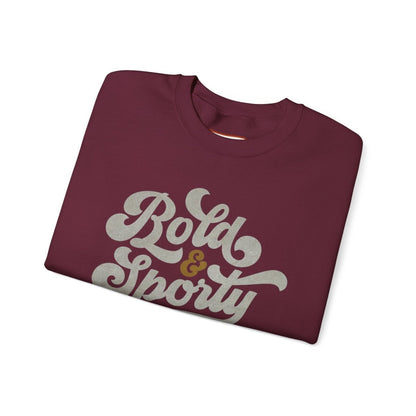 Bold & Sporty Women's Crewneck Sweatshirt - Chinchilla Choons