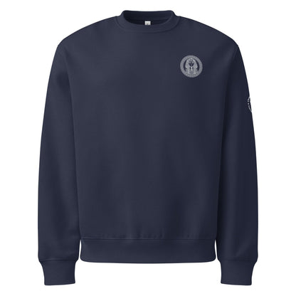 Children Of Kemet Oversized Heavyweight Sweatshirt (Black) - Chinchilla Choons