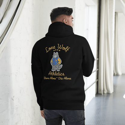 Lone Wolf Unisex Hoodie - Chinchilla Choons