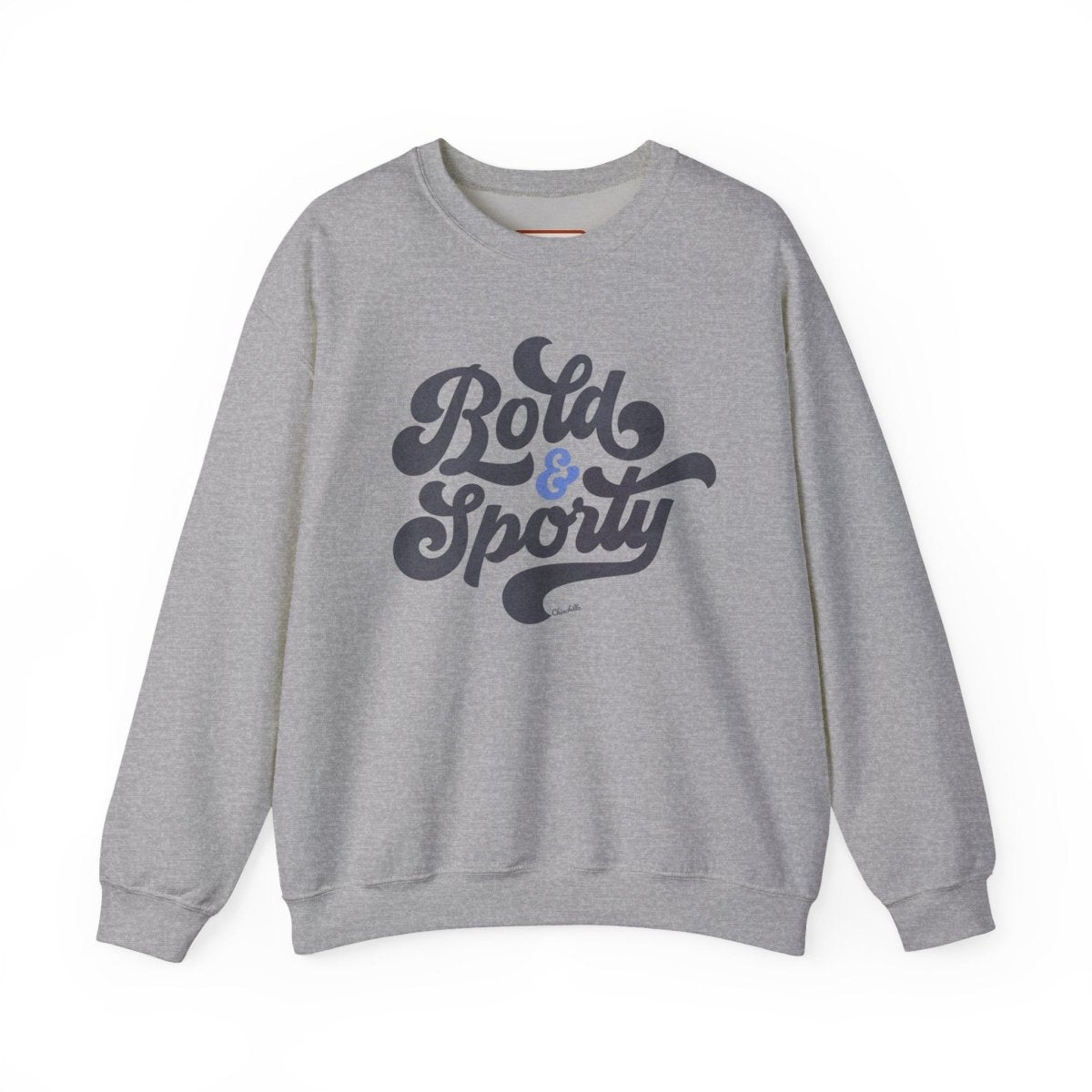 Bold & Sporty Women's Crewneck Sweatshirt - Chinchilla Choons
