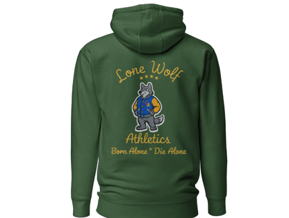 Lone Wolf Unisex Hoodie - Chinchilla Choons
