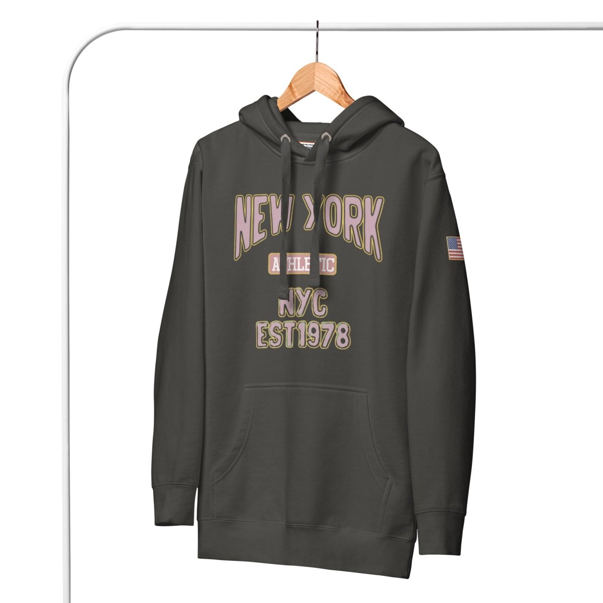 New York Athletic Premium Unisex Hoodie - Chinchilla Choons