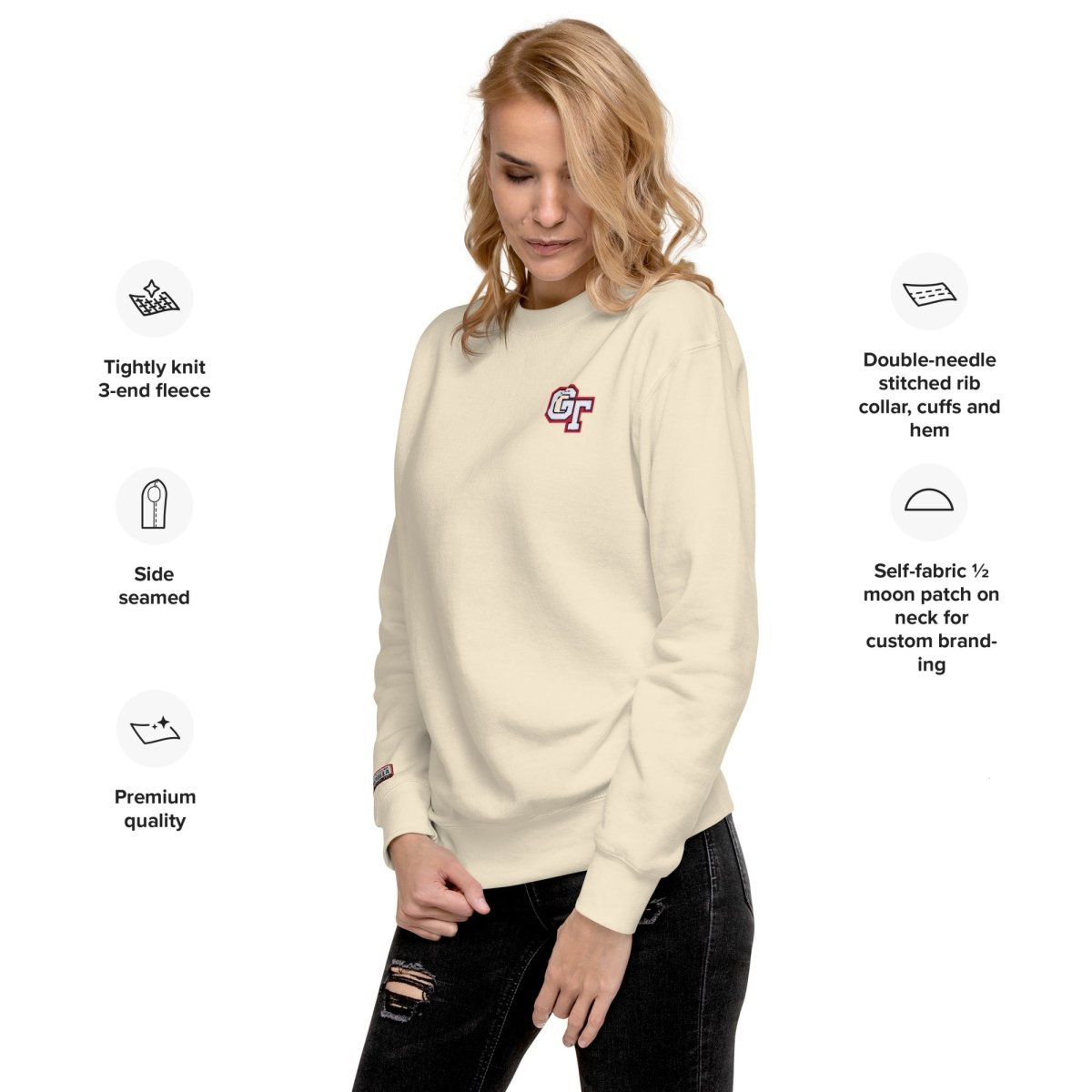 Good Times Unisex Premium Sweatshirt - Chinchilla Choons