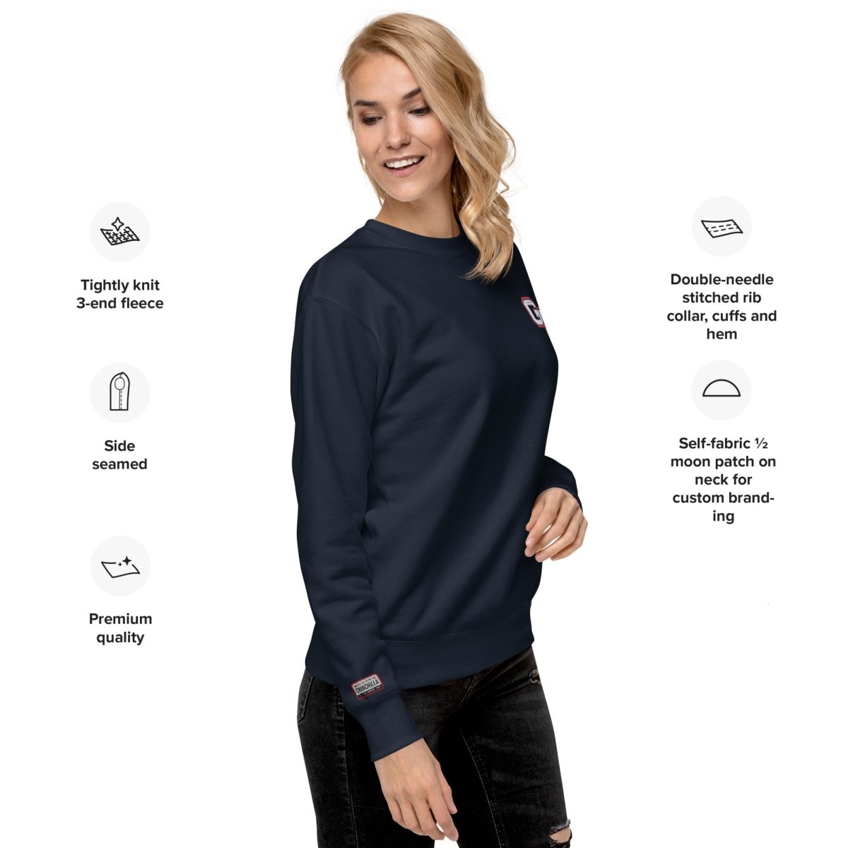Good Times Unisex Premium Sweatshirt - Chinchilla Choons