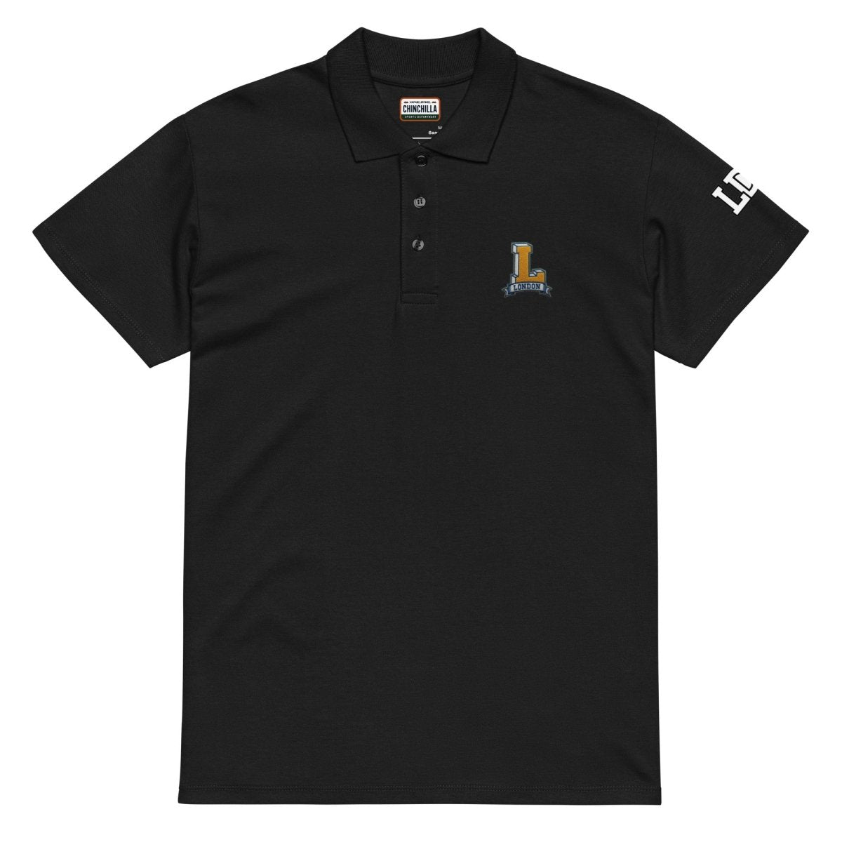 London Varsity Pique Polo Shirt - Chinchilla Choons