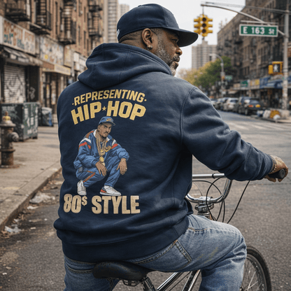 Representing Hip Hop Unisex Hoodie - Chinchilla Choons