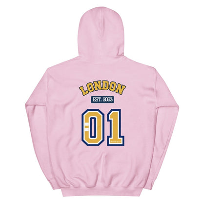 London Varsity Unisex Hoodie - Chinchilla Choons