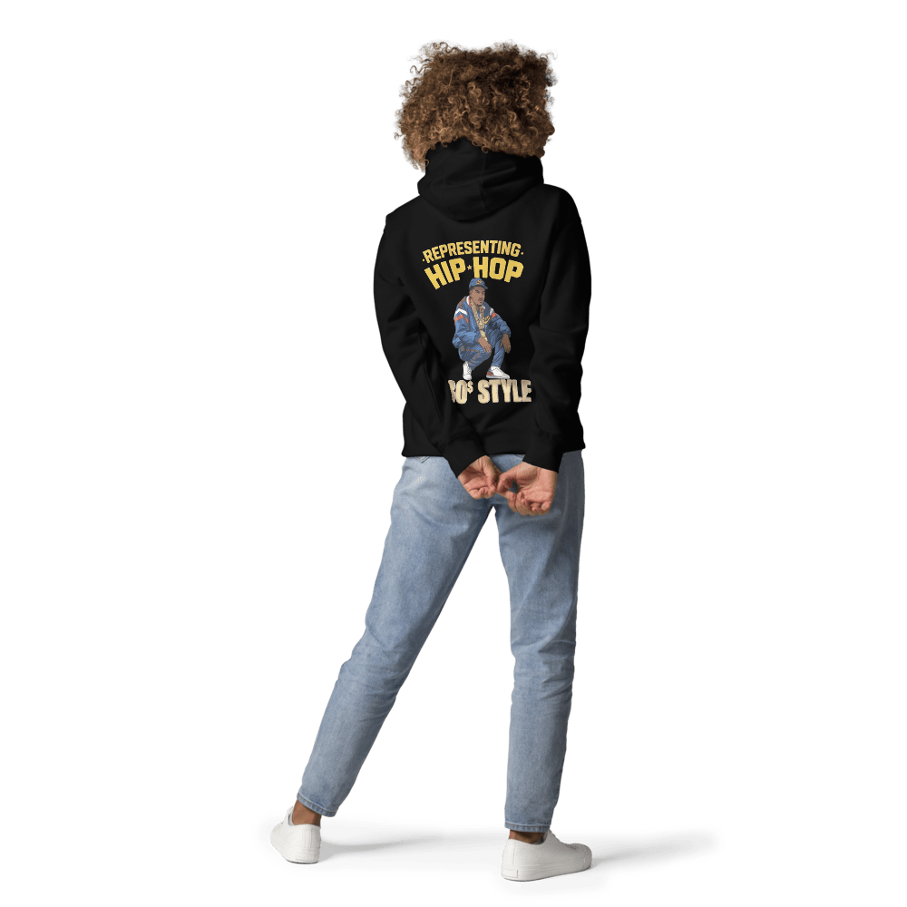 Representing Hip Hop Unisex Hoodie - Chinchilla Choons