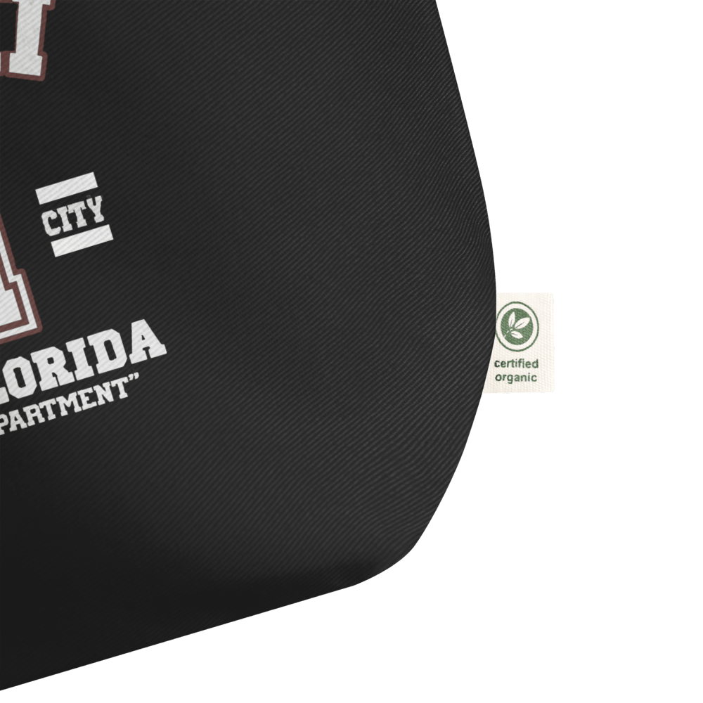 Miami Varsity Large Organic Tote Bag - Chinchilla Choons