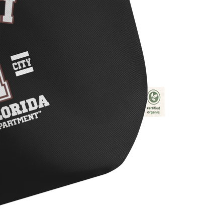 Miami Varsity Large Organic Tote Bag - Chinchilla Choons