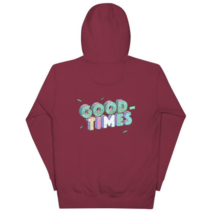 Good Times Unisex Hoodie - Chinchilla Choons