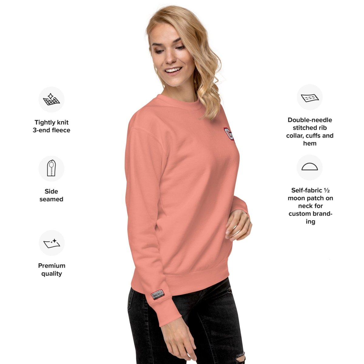 Good Times Unisex Premium Sweatshirt - Chinchilla Choons