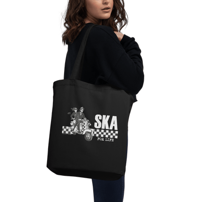 Ska For Life Eco Tote Bag - Chinchilla Choons