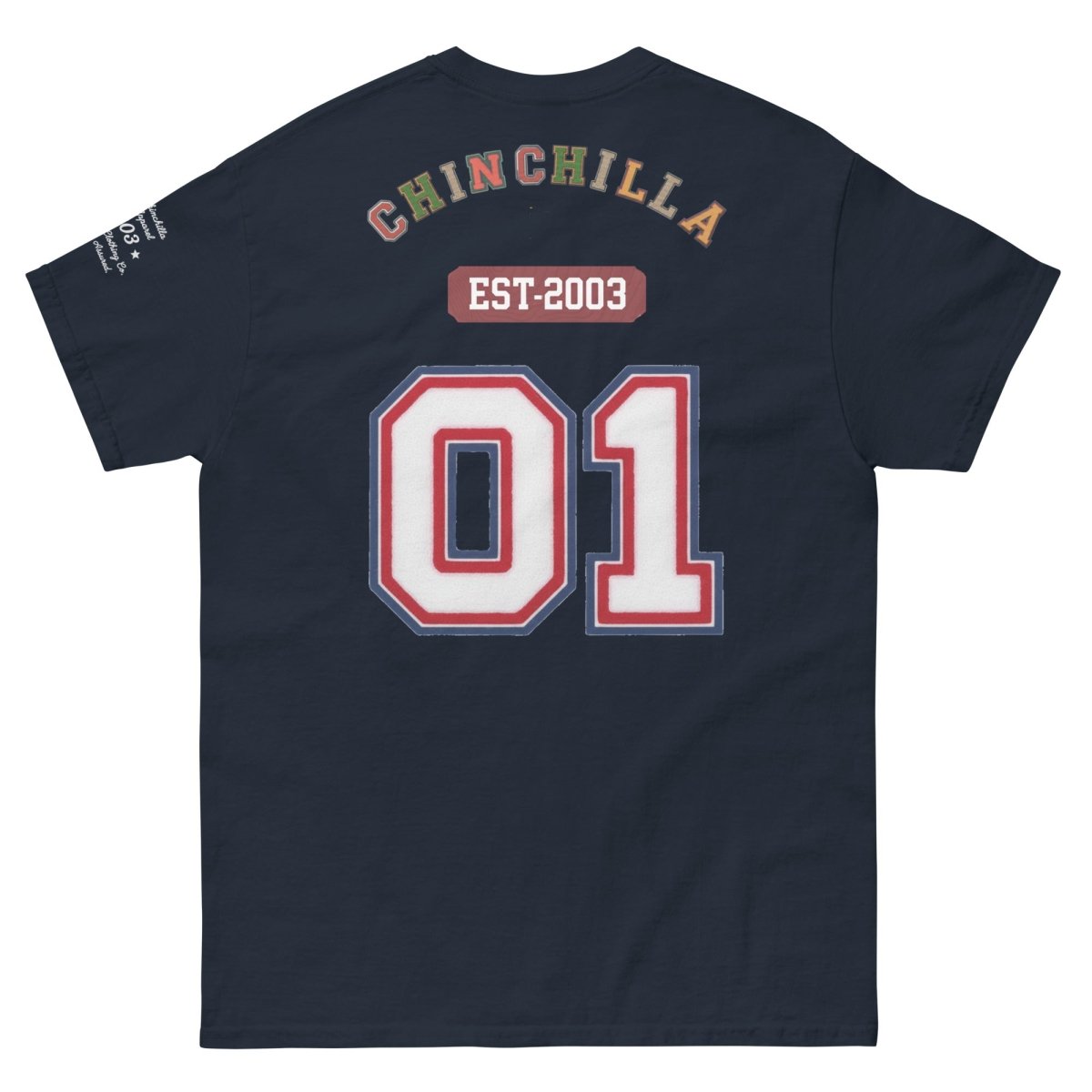 Chinchilla Varsity Unisex Classic Tee - Chinchilla Choons