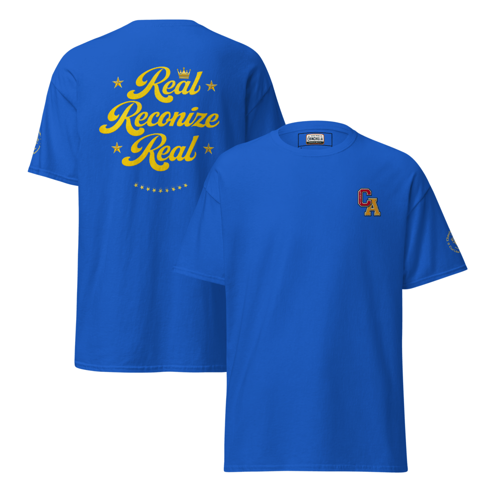 Real Reconize Real Unisex Classic Tee - Chinchilla Choons