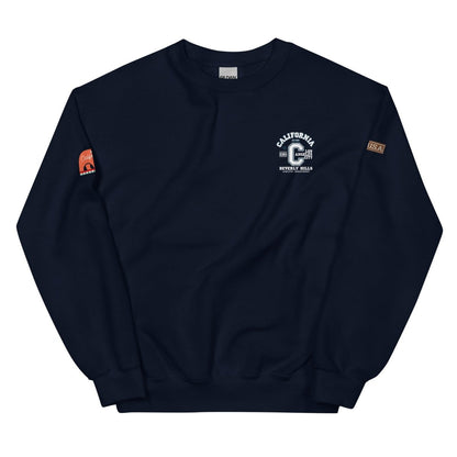 California Varsity Unisex Sweatshirt - Chinchilla Choons