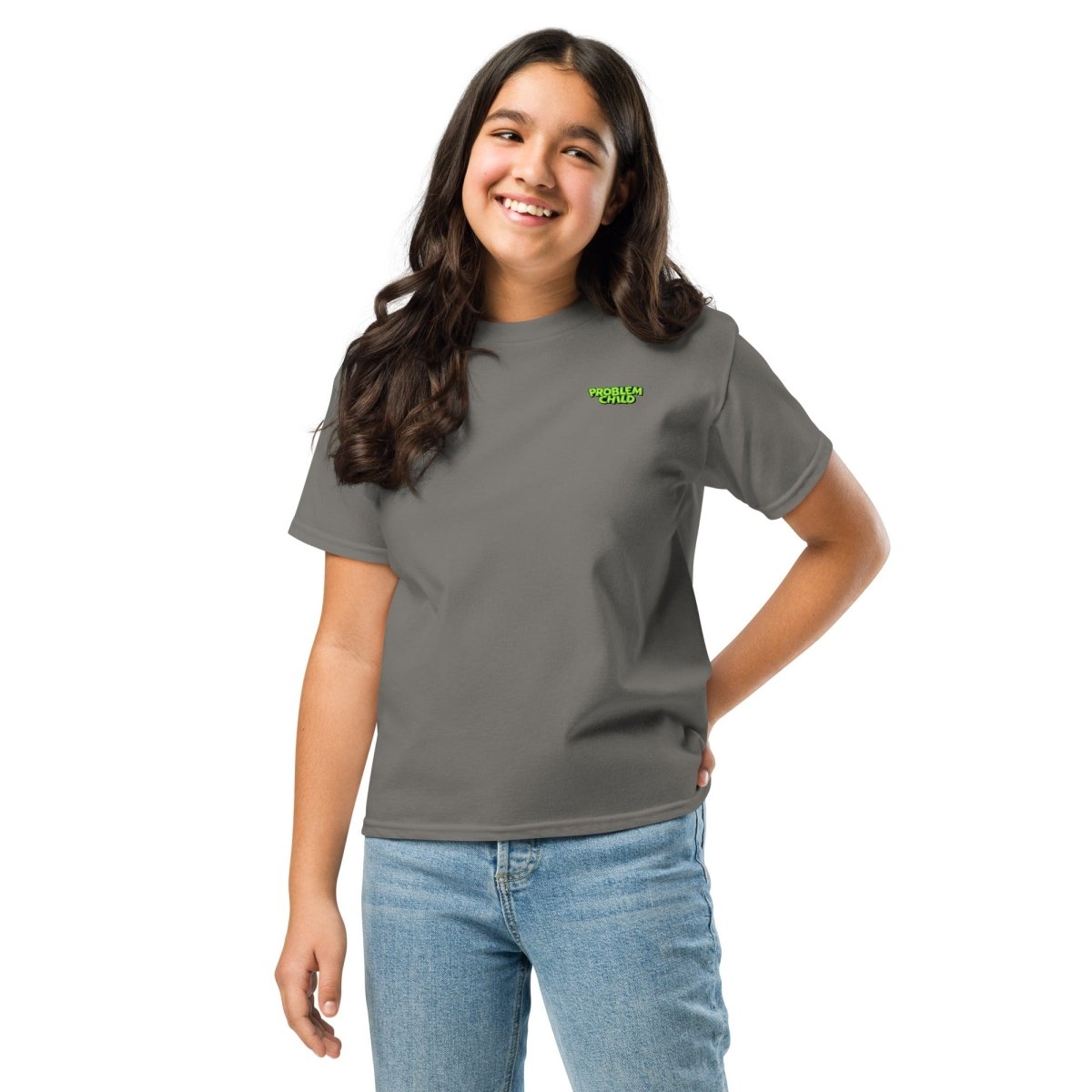 Problem Child (Girls) Classic Tee - Chinchilla Choons