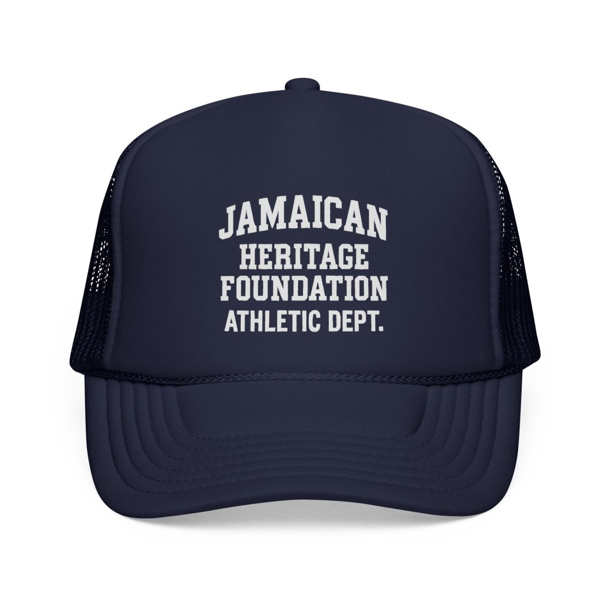 Jamaican Heritage Foundation Athletic Dept. Trucker Cap - Chinchilla Choons