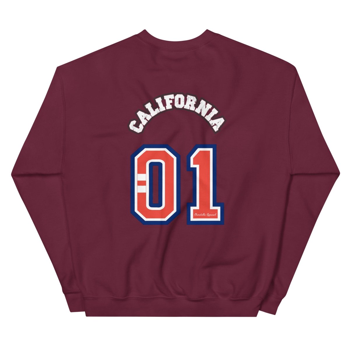 California Varsity Unisex Sweatshirt - Chinchilla Choons